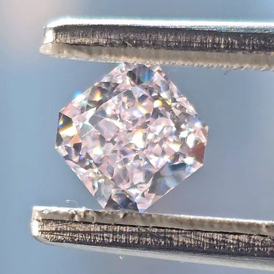 Multi colored natural diamonds, 2.89 total carat, radiant shape, IF,VS2 & SI1 clarity