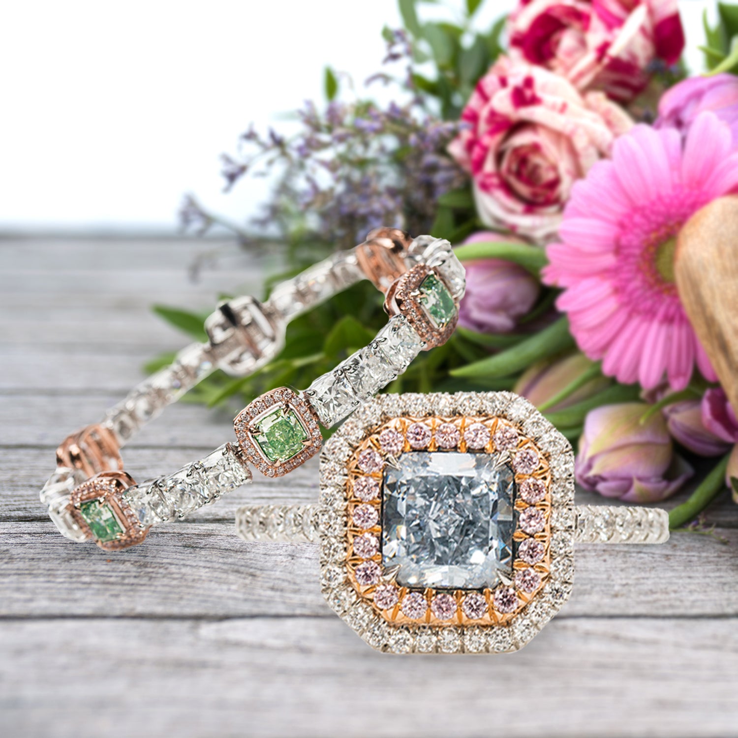 Diamonds Color Rings