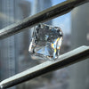 Blue diamond, 1.08 carat, radiant shape