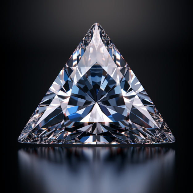 1.00 Carat TRIANGLE Shape G Color Diamond