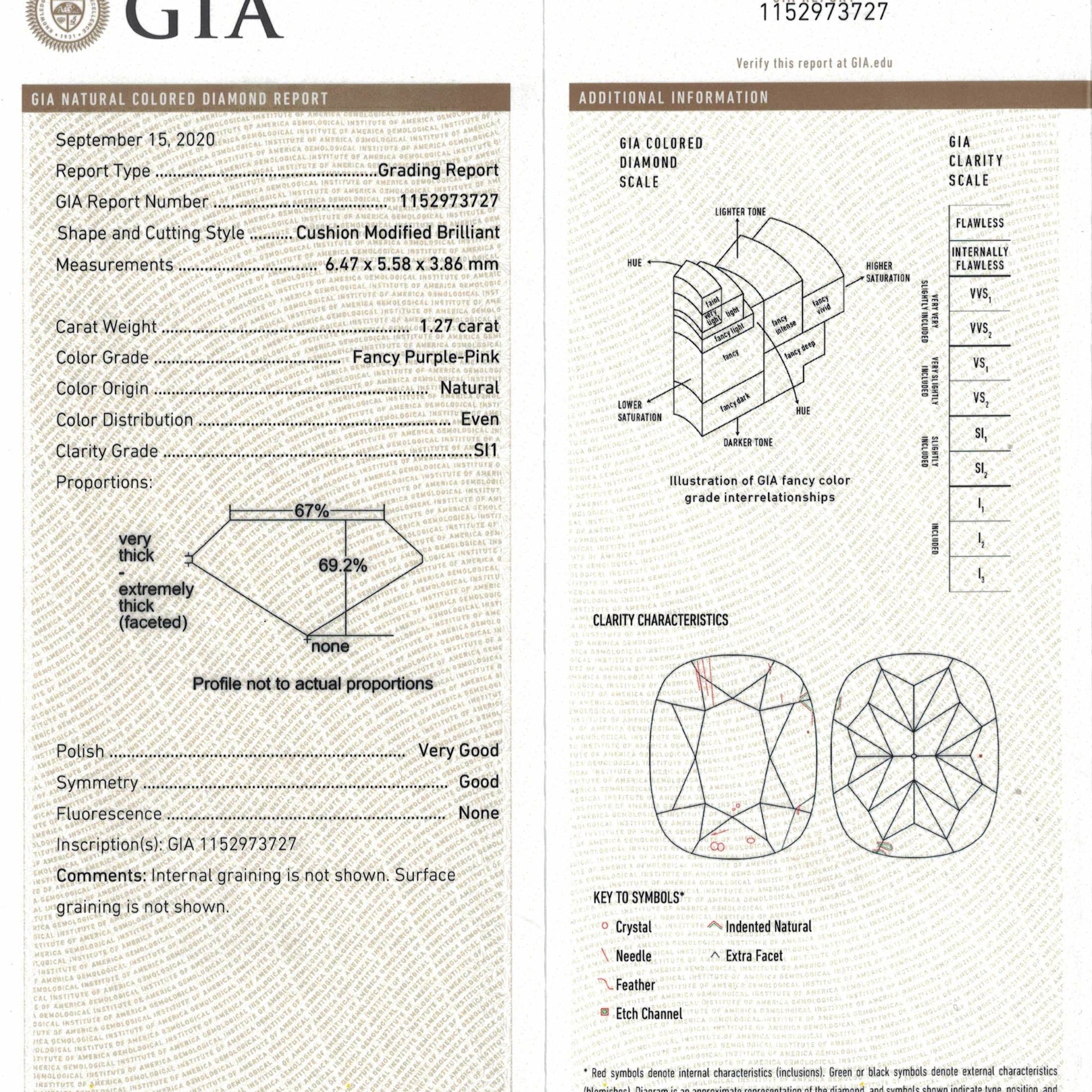 Pink Diamond Ring, 3.14 carat