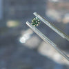 GREEN Diamond, 0.37 Carat, ROUND Shape, VS1 Clarity