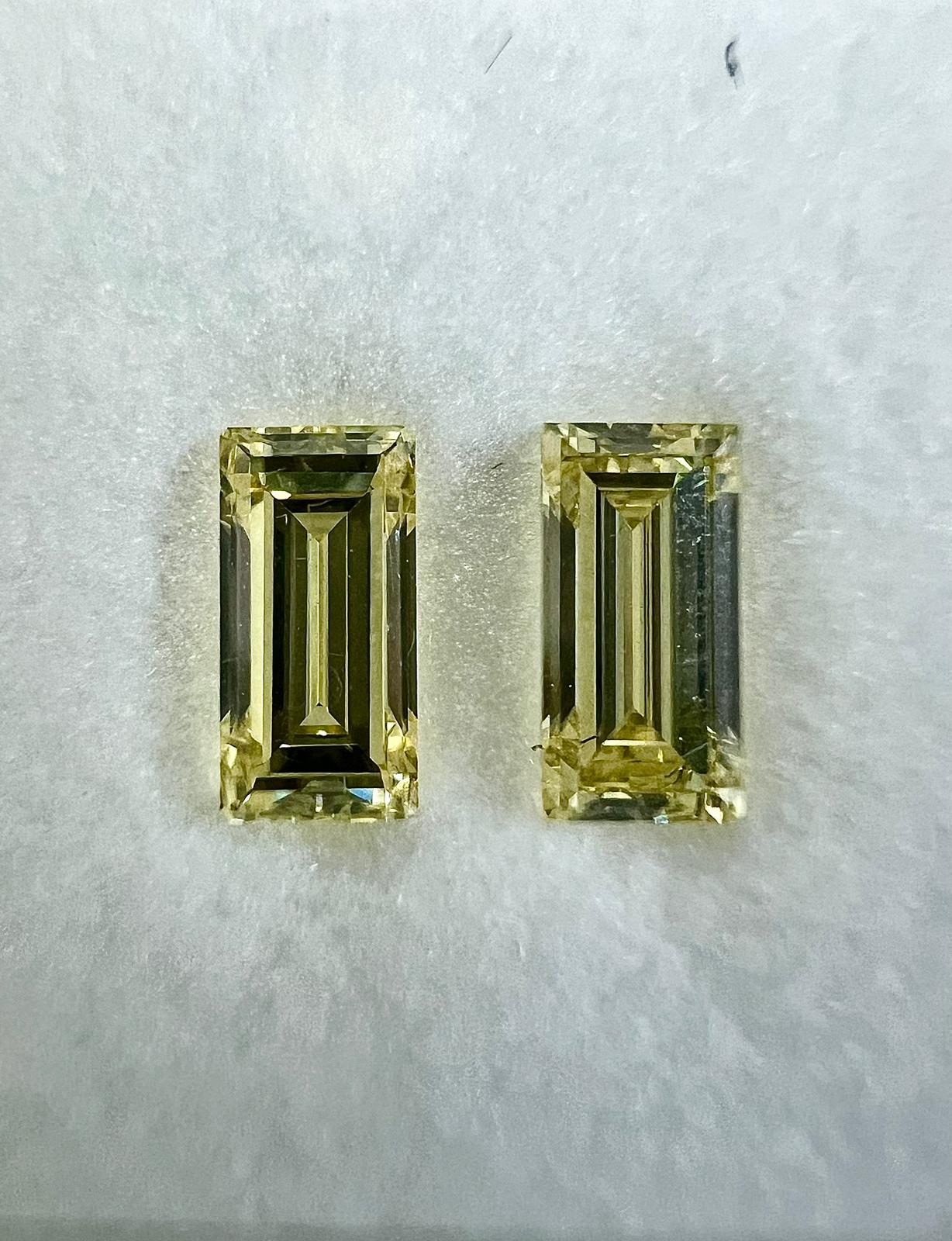 Collection of pink, yellow & colorless natural diamonds, 2.35ct, VVS2-SI1 clarity