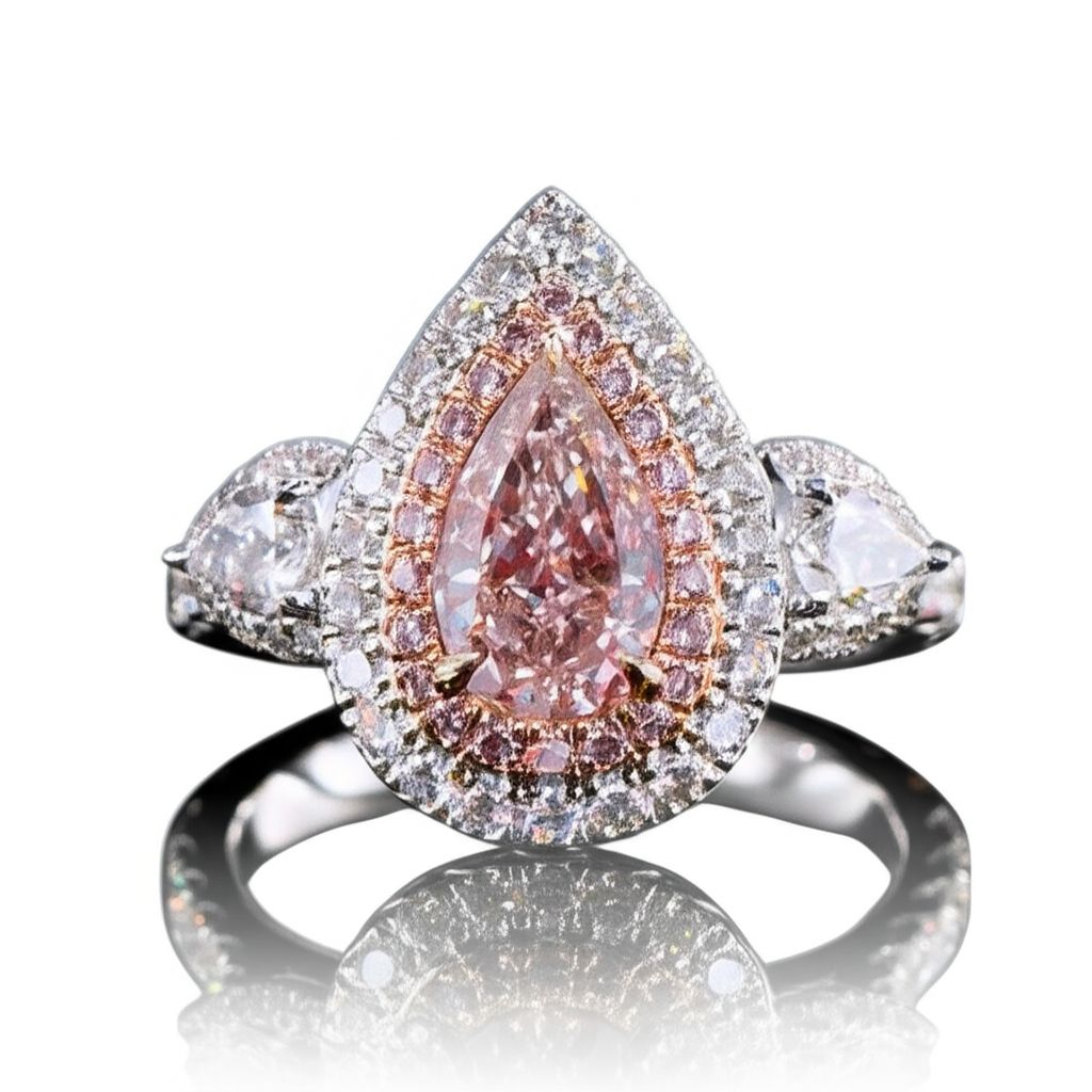Pink Diamond Ring 2.40 carat