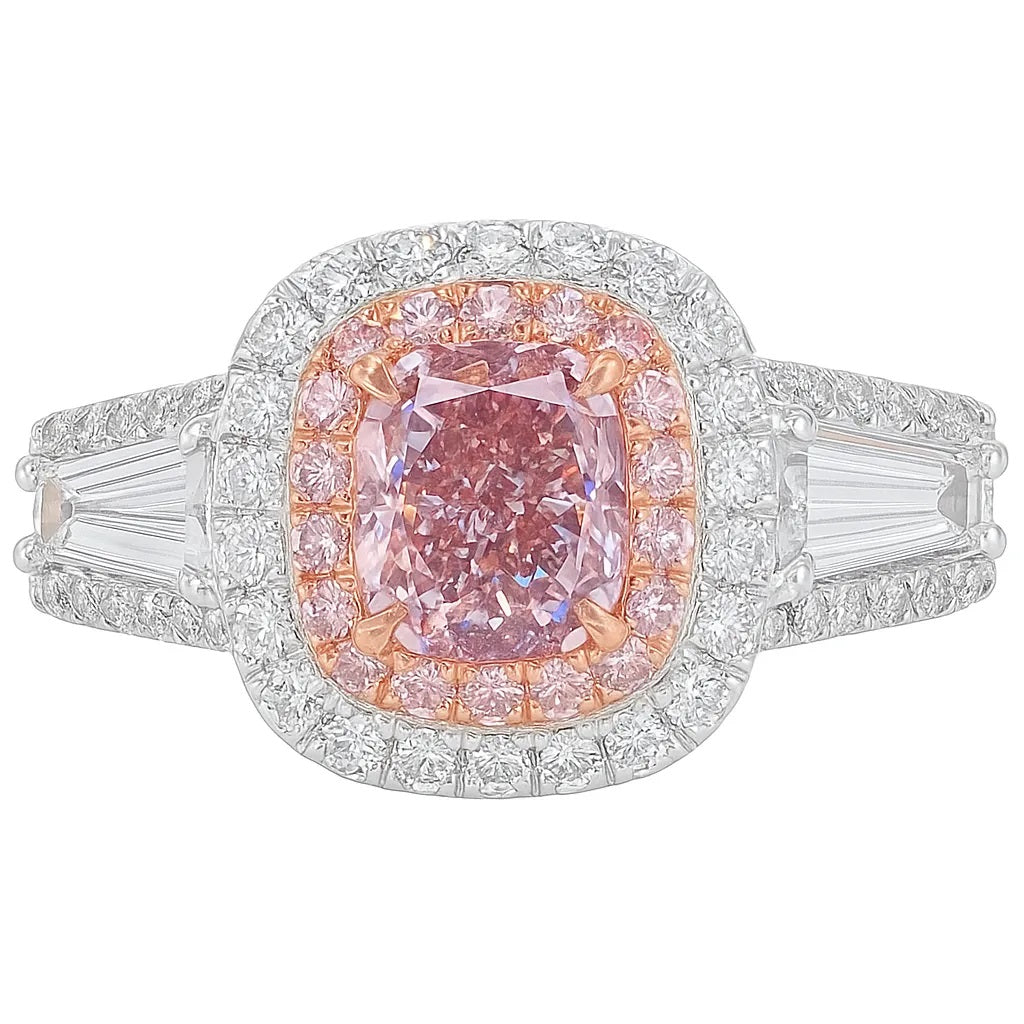 Pink Diamond Ring, 3.14 carat