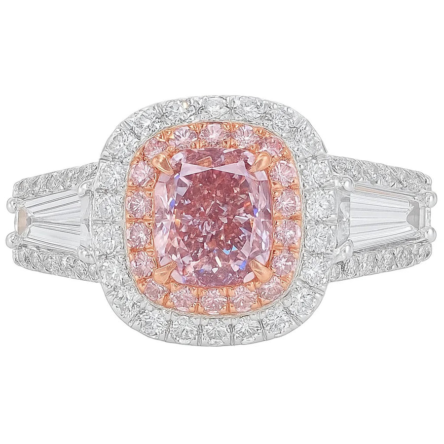 Pink Diamond Ring, 3.14 carat