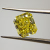 3.57 Carat RADIANT Shape YELLOW Color Diamond - VMK Diamonds