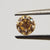 Orange diamond, 0.20 carat, round shape, SI2 clarity