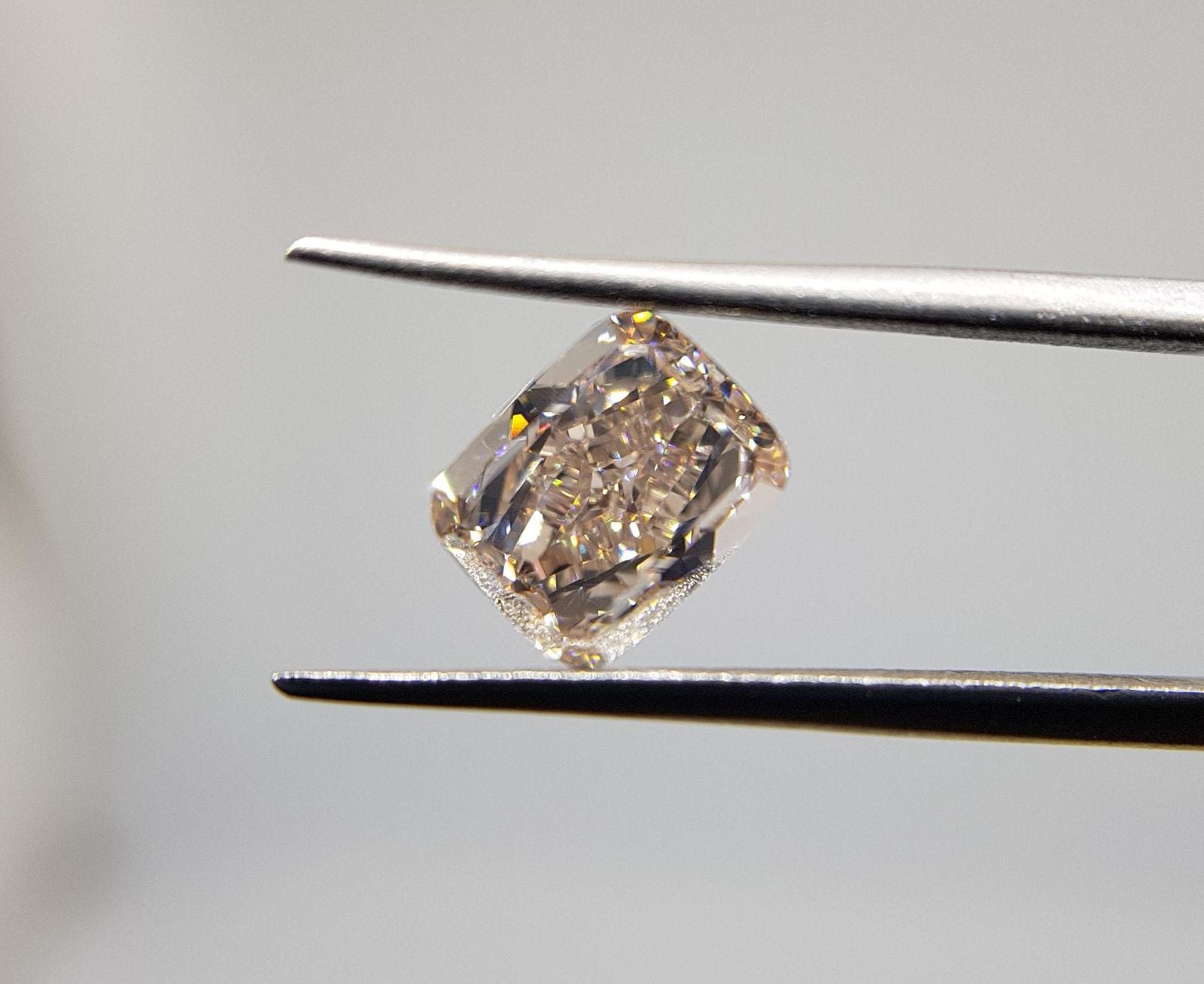 2.06 Carat CUSHION Shape PINK Color Diamond - VMK Diamonds