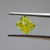 0.69 Carat RADIANT Shape YELLOW Color Diamond - VMK Diamonds