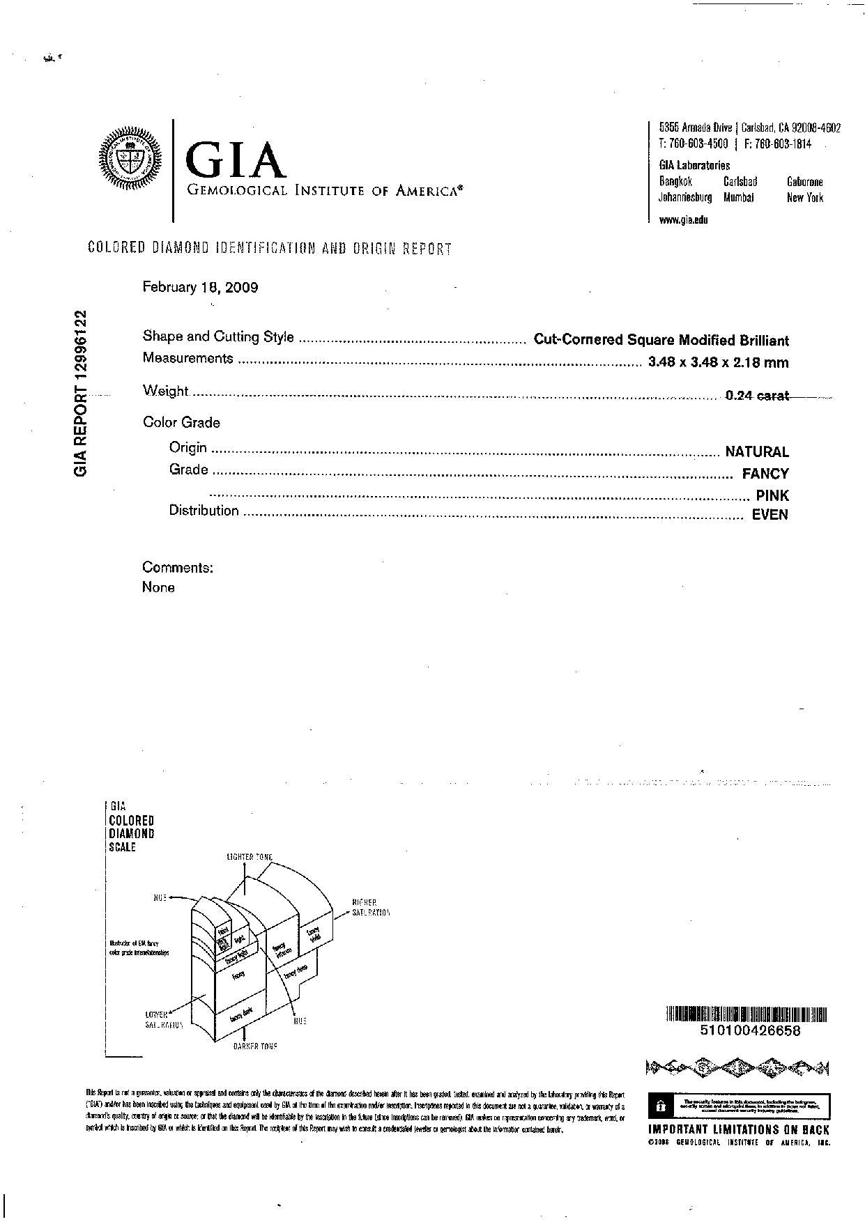 PINK Color Diamond Ring (0.73 Carat) - VMK Diamonds