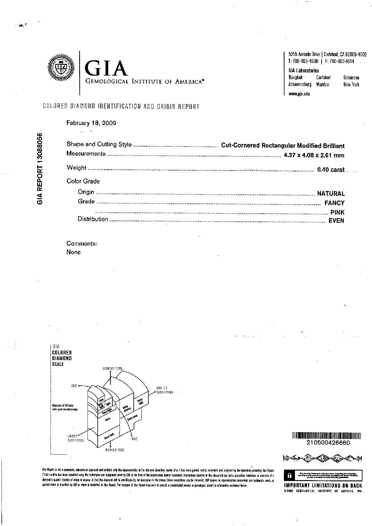 PINK Color Diamond Ring (0.57 Carat) - VMK Diamonds