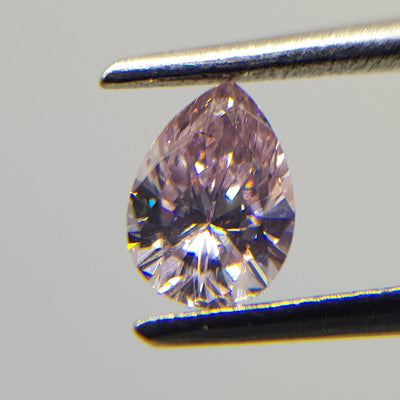 PINK Diamond, 0.25 Carat, PEAR Shape, SI1 Clarity - VMK Diamonds