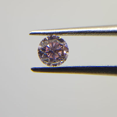 0.30 Carat ROUND Shape PINK Color Diamond - VMK Diamonds