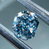 0.76 Carat RADIANT Shape BLUE Color Diamond