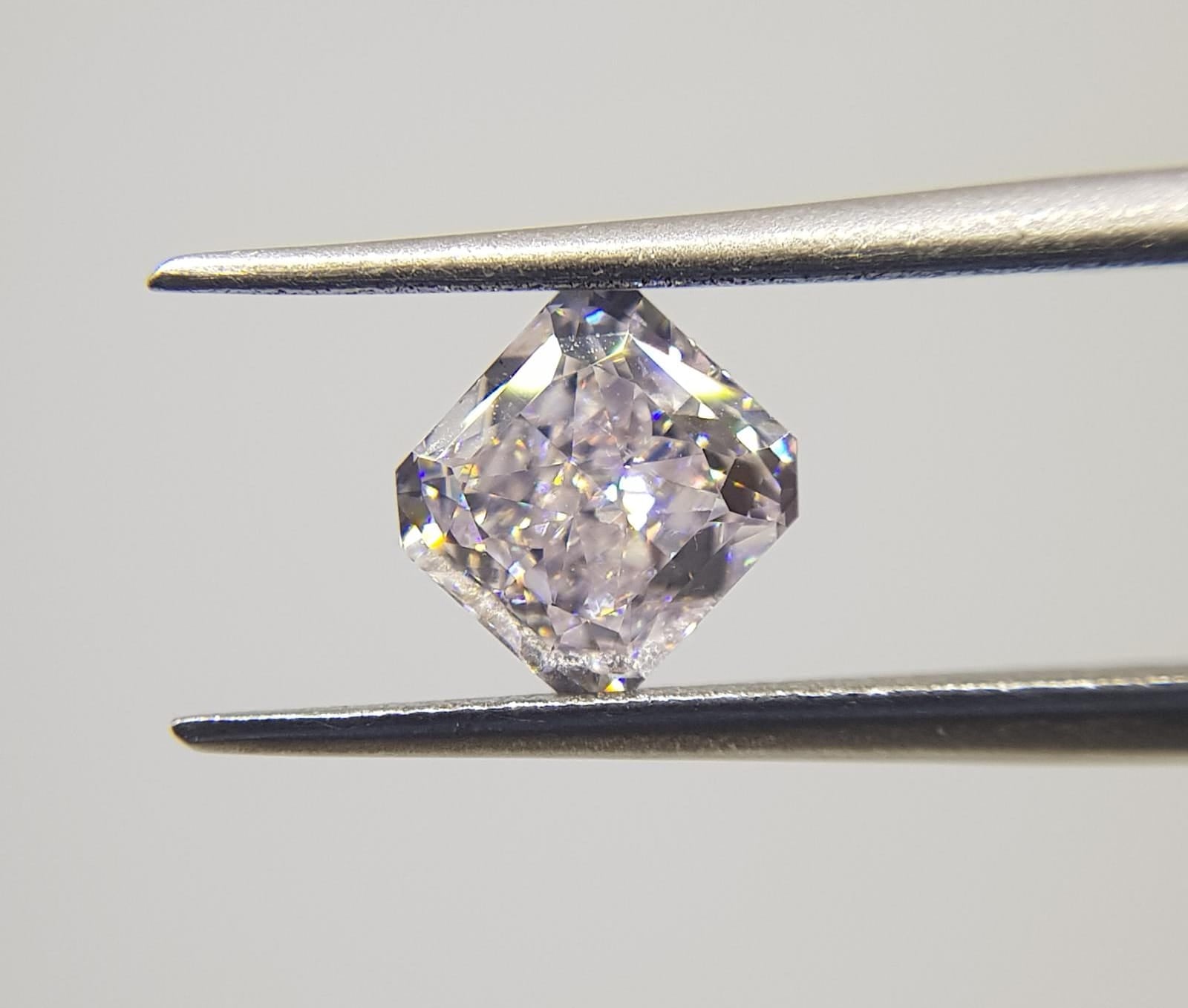 1.02 Carat RADIANT Shape PINK Color Diamond - VMK Diamonds