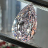 2.58 Carat PEAR Shape PINK PURPLE Color Diamond