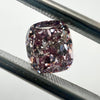 1.27 Carat CUSHION Shape PINK Color Diamond