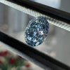 0.27 Carat OVAL Shape BLUE Color Diamond