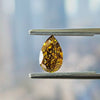 Chameleon Yellow Diamond, 2.19 Carat, Pear Shape, VS1 Clarity