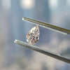 Pink & green diamonds, 1.17 total carats, pear & cushion shapes, VS2, SI1 clarity