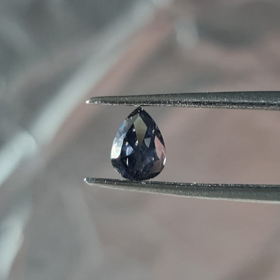 GRAY Diamond, 0.60 Carat, PEAR Shape, I1 Clarity