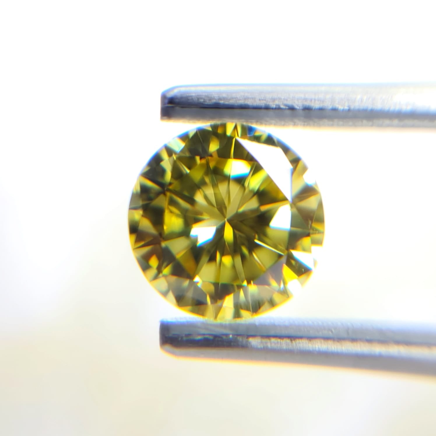2.00 Carat ROUND Shape Sunny YELLOW Color Diamond - VMK Diamonds