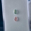 0.85 Carat OVAL Shape PINK Color Diamond