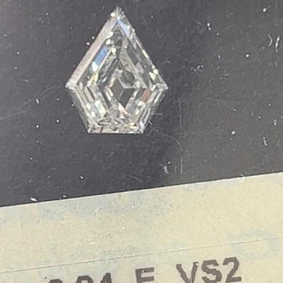 0.94 Carat KITE Shape E Color Diamond