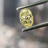 3.01 Carat OVAL Shape YELLOW Color Diamond