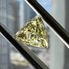 YELLOW Diamond, 1.05 Carat, TRIANGLE Shape, SI2 Clarity