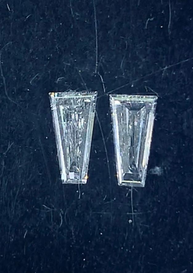 0.66 Carat BAGUETTE Shape F Color Diamond