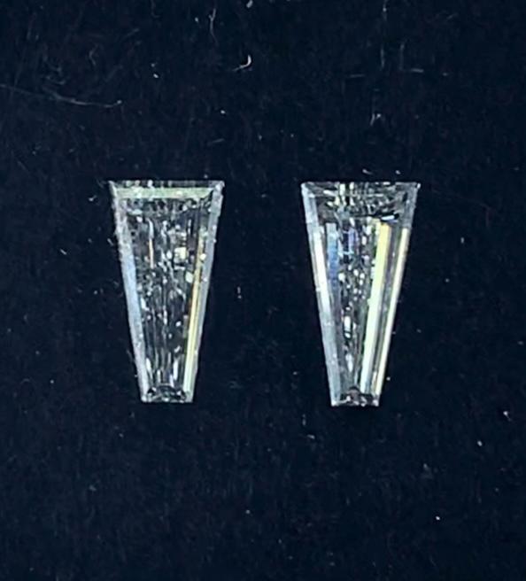 0.60 Carat BAGUETTE Shape E Color Diamond