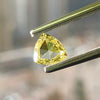 1.02 Carat TRIANGLE Shape Sunny YELLOW Color Diamond