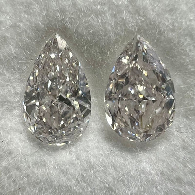 PINK Diamond, 0.39 Carat, PEAR Shape, VS2 Clarity