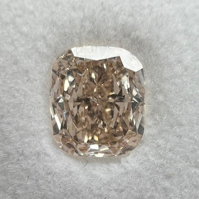 1.01 Carat CUSHION Shape BROWN Color Diamond
