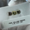 1.30 Carat ROUND Shape FANCY GRAYISH YELLOWISH GREEN Color Diamond