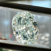GREEN Diamond, 2.01 Carat, CUSHION Shape, SI2 Clarity