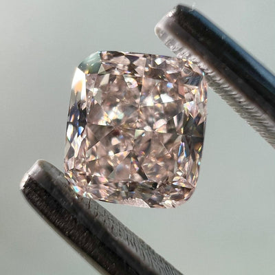 PINK Diamond, 1.01 Carat, CUSHION Shape, I1 Clarity