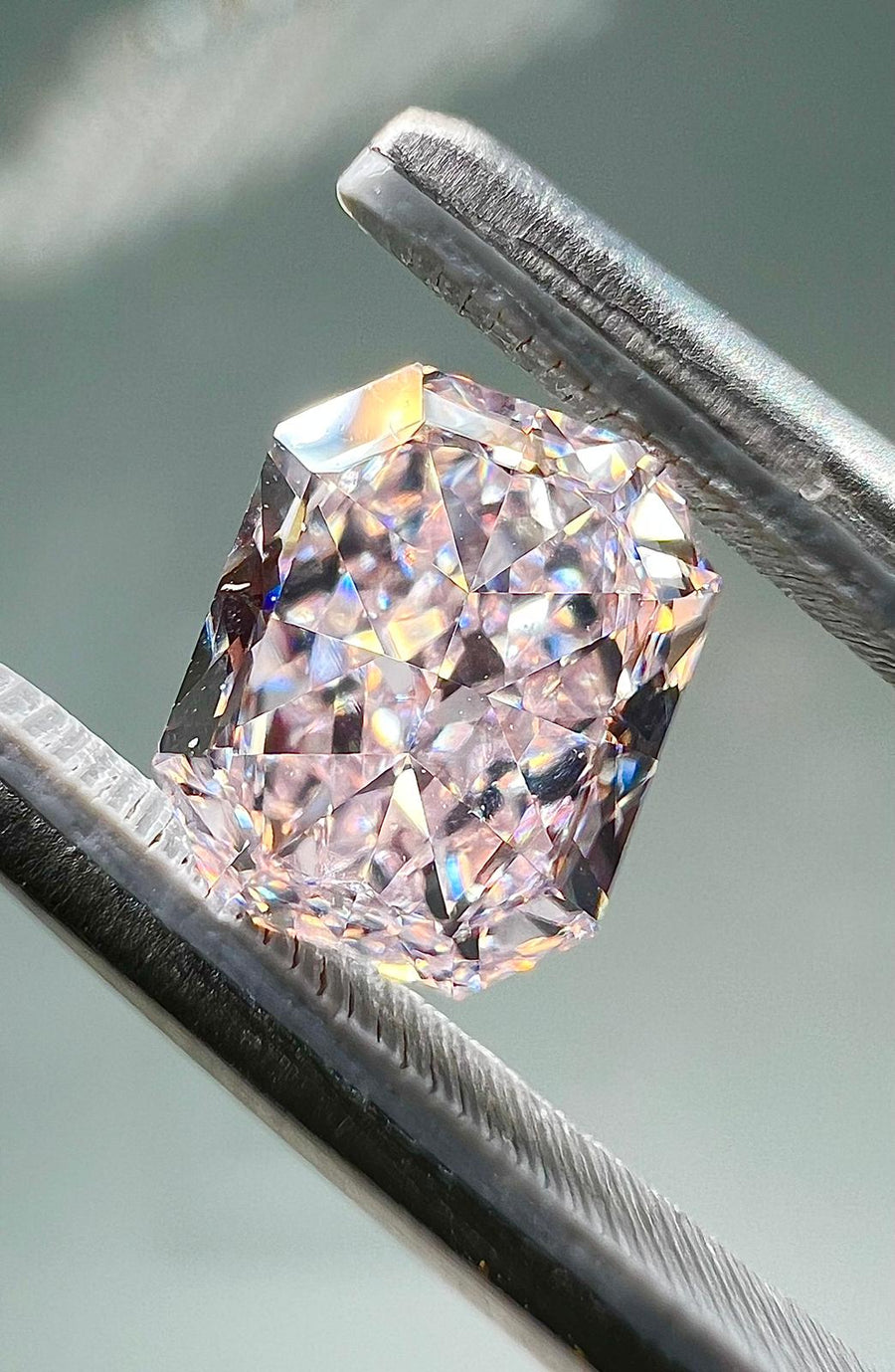 1.02 Carat RADIANT Shape PINK Diamond, SI1 Clarity