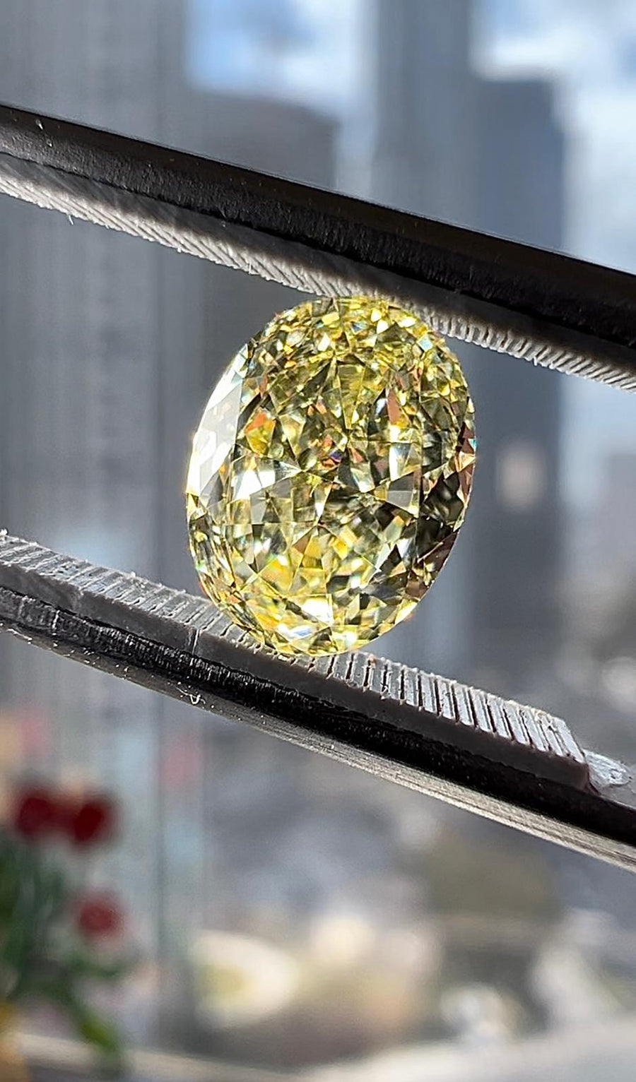Yellow Diamond 1.01 Carat