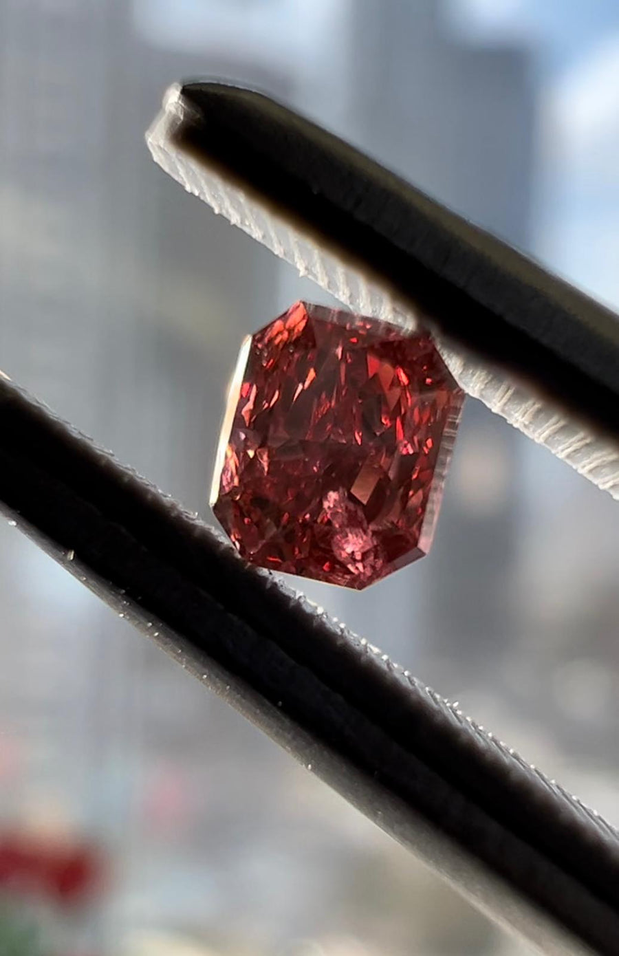 Red diamond 0.20 Carat