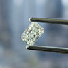 GREEN Diamond, 1.50 Carat, RADIANT Shape, SI1 Clarity