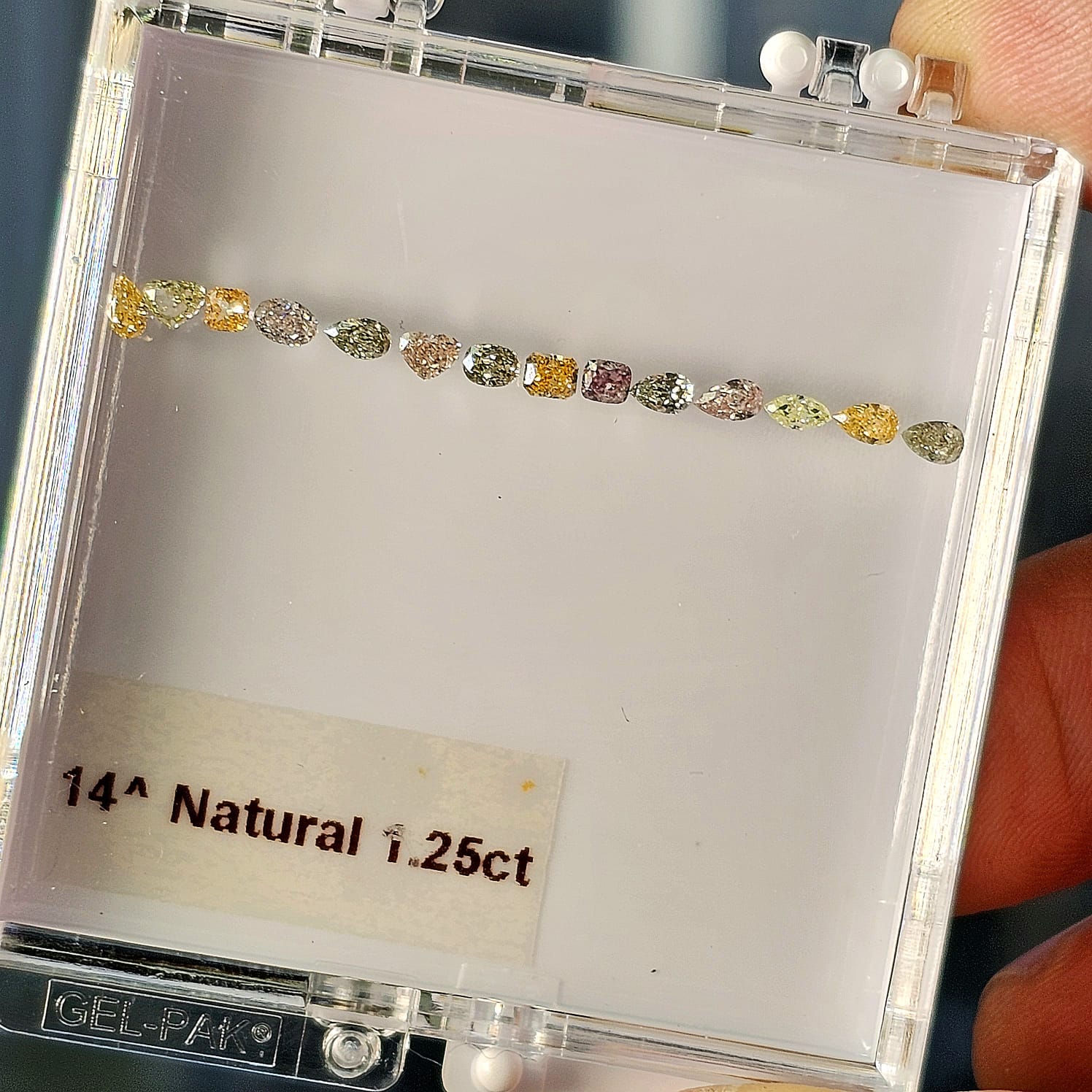 Pink Diamond, 1.25 Carat, Pear Shape, VS2 Clarity