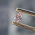 Pink diamond, 0.26 carat, pear shape, SI2 clarity