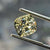 Y-Z light yellow diamond, 5.03 carat, cushion shape, VVS1 clarity
