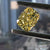 YELLOW Diamond, 1.73 Carat, CUSHION Shape, IF Clarity