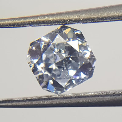0.70 Carat CUSHION Shape BLUE Color Diamond - VMK Diamonds