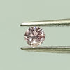 0.15 Carat ROUND Shape Purplish PINK Color Diamond