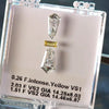 Collection of white & yellow natural colored diamonds, 3.80ct., GIA certified